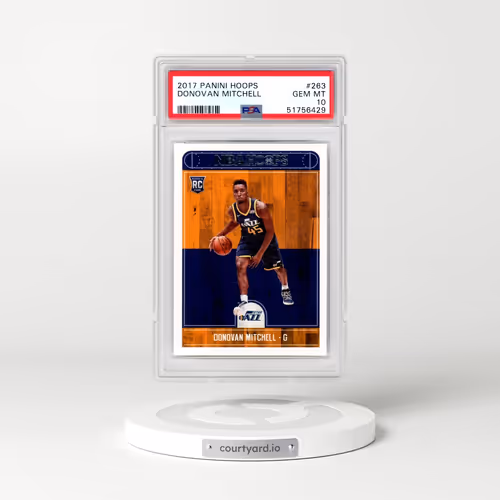 2017 Panini Hoops #263 Donovan Mitchell (PSA 10 GEM MINT)