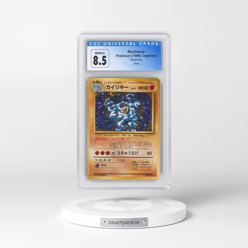 1996 Base Set #68 Machamp - Holo (CGC 8.5 NM-MT+)