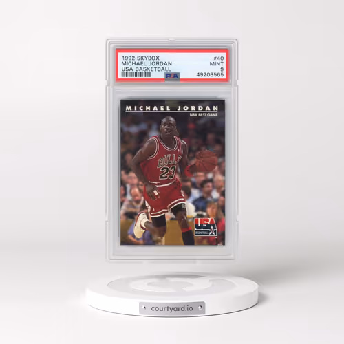 1992 Skybox USA Basketball #40 Michael Jordan (PSA 9 MINT)