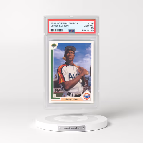 1991 Upper Deck Final Edition #24F Kenny Lofton (PSA 10 GEM MINT)