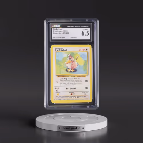 1999 Base Set #27/102 Farfetch'd (CGC 6.5 EX-NM+)