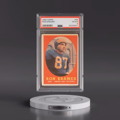 1958 Topps #58 Ron Kramer (PSA 4 VG-EX)