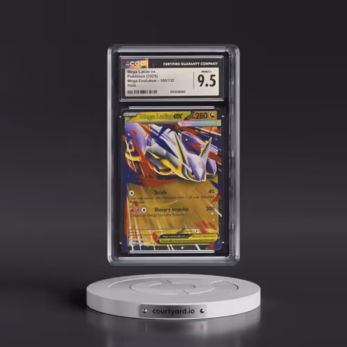 2025 Mega Evolution - MEG EN #100/132 Mega Latias ex - Holo (CGC 9.5 MINT+)