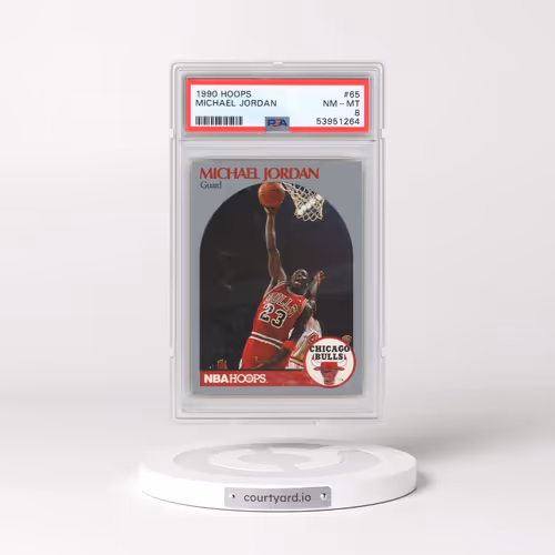 1990 Hoops #65 Michael Jordan (PSA 8 NM-MT)