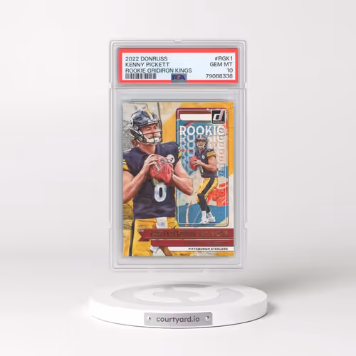 2022 Panini Donruss Rookie Gridiron Kings #RGK1 Kenny Pickett (PSA 10 GEM MINT)
