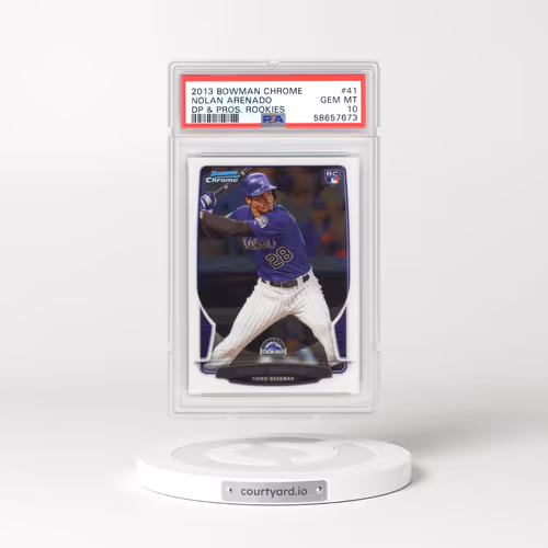 2013 Bowman Chrome Draft Picks & Prospects Rookies #41 Nolan Arenado (PSA 10 GEM MINT)