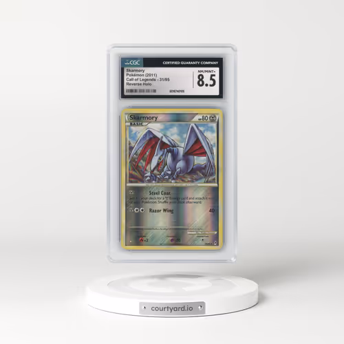 2011 Call of Legends #31/95 Skarmory - Reverse Holo (CGC 8.5 NM-MT+)
