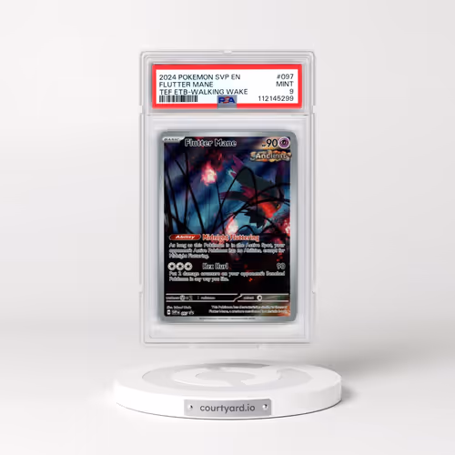 2024 Pokémon Svp EN-SV Black Star Promo #097 Flutter Mane - Temporal Forces Elite Trainer Box-Walkin