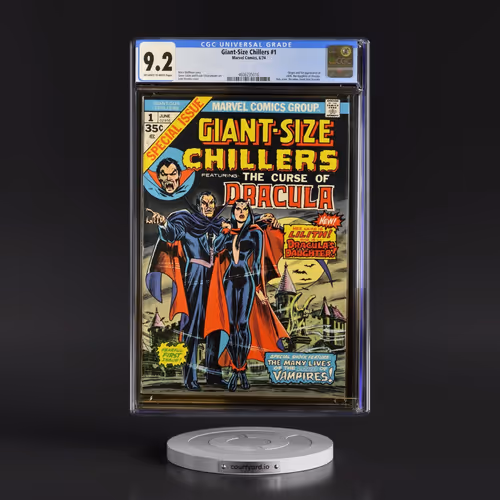 Giant-Size Chillers #1 CGC 9.2 Off-white to White Pages (Marvel Comics, 6/74)