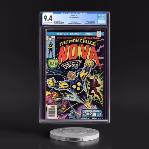 Nova #1 CGC 9.4 Off-white to White Pages (Marvel Comics, 9/76)