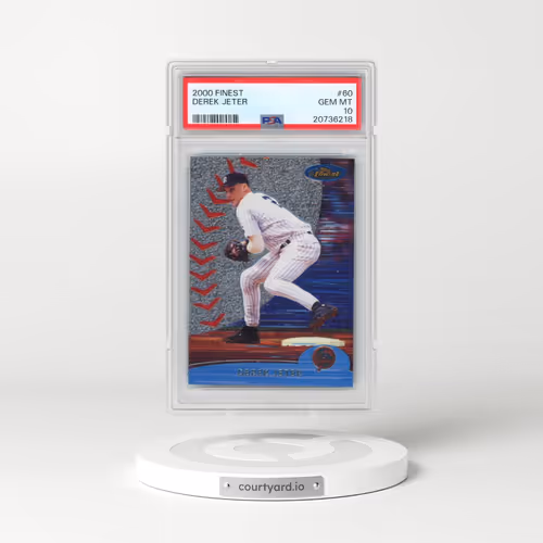 2000 Finest #60 Derek Jeter (PSA 10 GEM MINT)