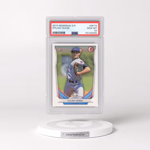 2014 Bowman Draft Picks #DP79 Dylan Cease (PSA 10 GEM MINT)