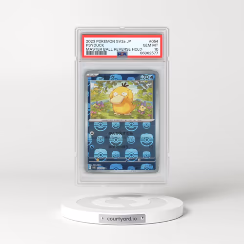 2023 Pokémon Sv2a-Pokemon 151 #054 Psyduck - Reverse Holo Master Ball (PSA 10 GEM MINT)