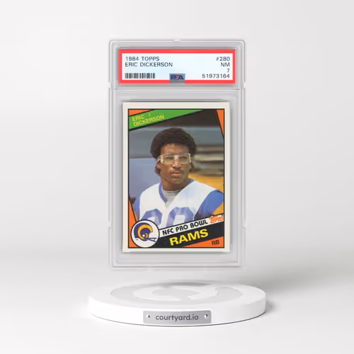 1984 Topps #280 Eric Dickerson (PSA 7 NM)