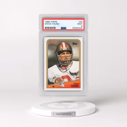 1988 Topps #39 Steve Young (PSA 9 MINT)