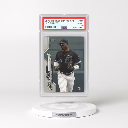 2020 Topps Complete Set #392 Luis Robert (PSA 10 GEM MINT)