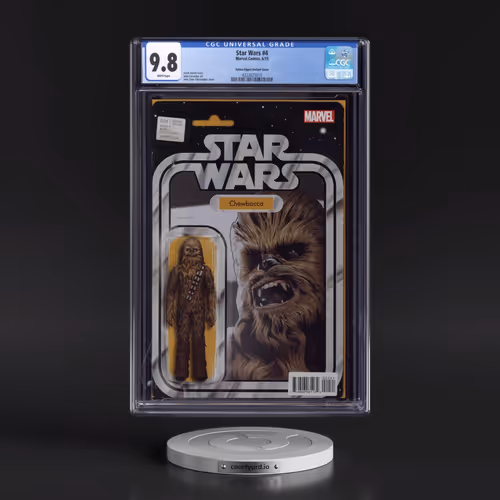 Star Wars #4 CGC 9.8 White Pages (Marvel Comics, 6/15) - Universal Action Figure Variant Cover