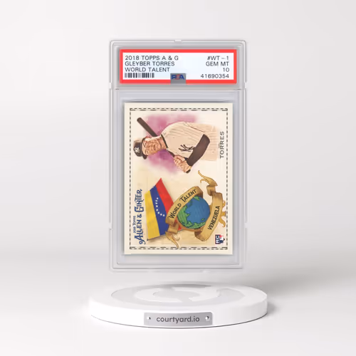 2018 Topps Allen & Ginter World Talent #WT-1 Gleyber Torres (PSA 10 GEM MINT)