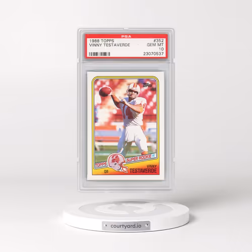 1988 Topps #352 Vinny Testaverde (PSA 10 GEM MINT)
