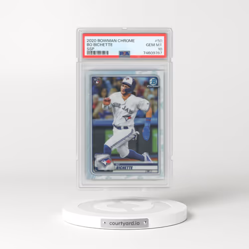 2020 Bowman Chrome #50 Bo Bichette - Ssp (PSA 10 GEM MINT)
