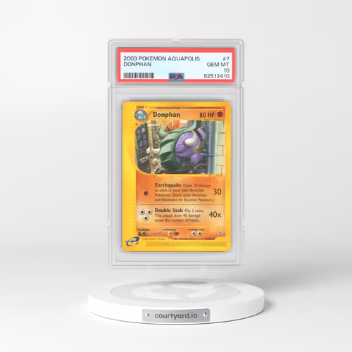 2003 Aquapolis #7 Donphan (PSA 10 GEM MINT)