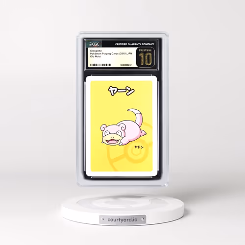 2019 Pokémon Old Maid Slowpoke (CGC 10 PRISTINE)