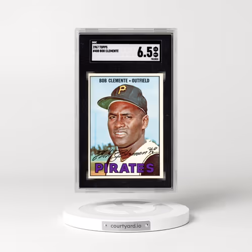 1967 Topps #400 Bob Clemente (SGC 6.5 EX-MT+)