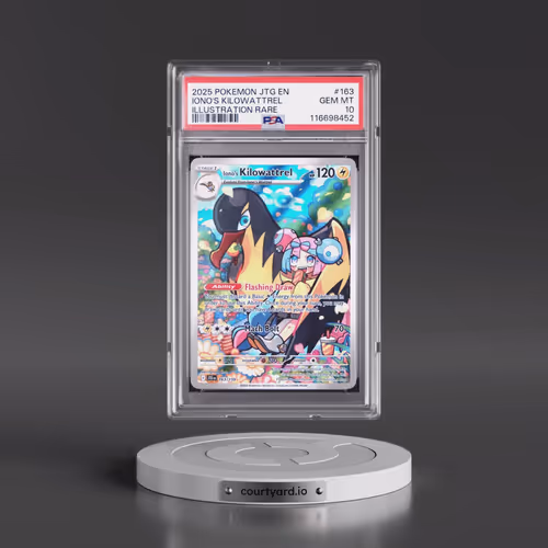 2025 Pokémon Jtg EN-Journey Together #163 Iono's Kilowattrel - Illustration Rare (PSA 10 GEM MINT)