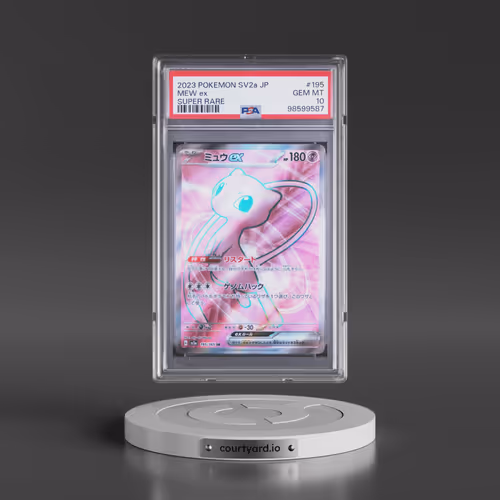 2023 Pokémon Sv2a-Pokemon 151 #195 Mew EX - Holo Super Rare (PSA 10 GEM MINT)