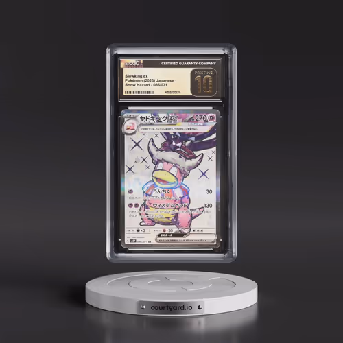 2023 Pokémon Sv2p-Snow Hazard #086 Slowking EX - Holo Super Rare (CGC 10 PRISTINE)