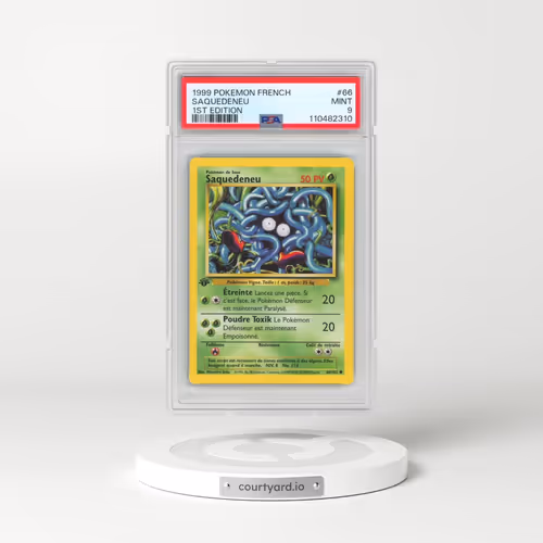 1999 Pokémon #66 Saquedeneu - 1st Edition (PSA 9 MINT)