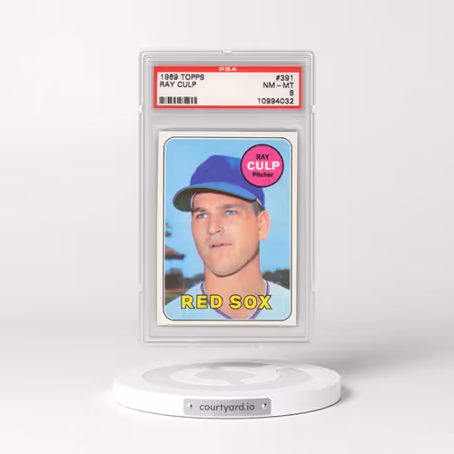 1969 Topps #391 Ray Culp (PSA 8 NM-MT)