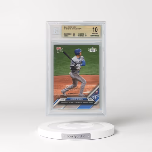 2024 Topps Now #1 Shohei Ohtani (BGS 10 PRISTINE)