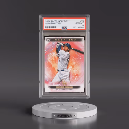 2024 Topps Inception #73 Shohei Ohtani (PSA 10 GEM MINT)
