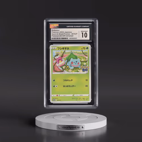 2019 Sword & Shield Promos #287/S-P Bulbasaur - Pokémon GO Promo Gift Campaign (CGC 10 GEM MINT)