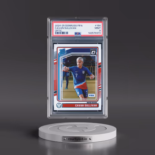 2024-25 Panini Donruss FIFA #184 Cavan Sullivan - Optic (PSA 9 MINT)