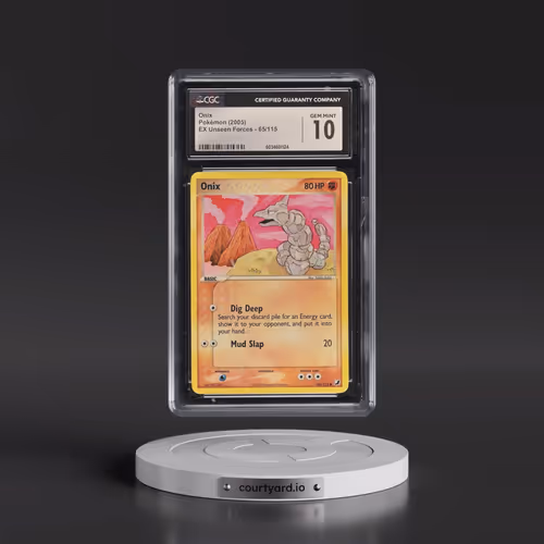 2005 EX Unseen Forces #65/115 Onix (CGC 10 GEM MINT)