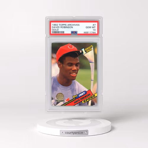 1992 Topps Archives #7 David Robinson - Gold (PSA 10 GEM MINT)