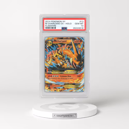 2014 Pokémon XY Flashfire #13 M Charizard EX - Holo (PSA 10 GEM MINT)