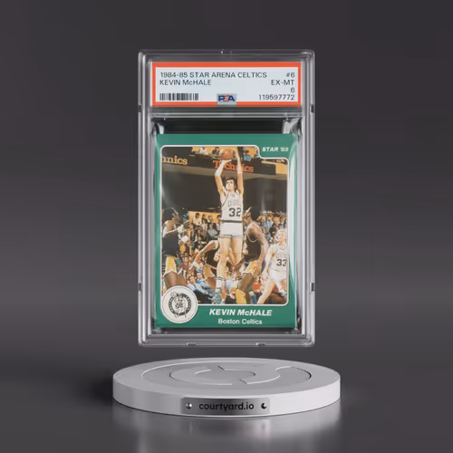 1984 Star Arena Boston Celtics #6 Kevin McHale (PSA 6 EX-MT)