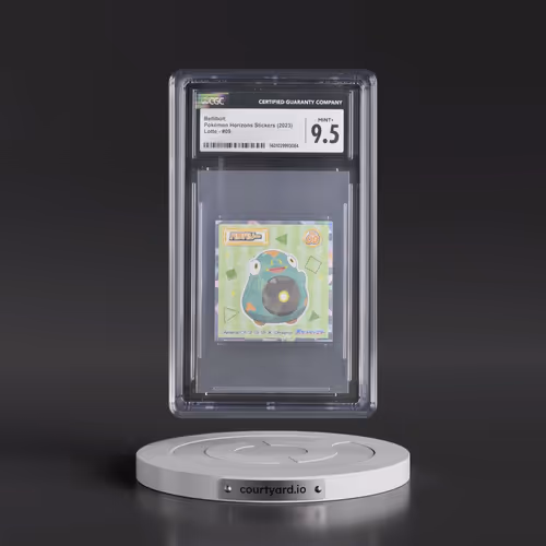 2022 Pokémon Horizons Stickers (2023 Lotte) - Japanese #09 Bellibolt - (Blue to red logo BR, Split c