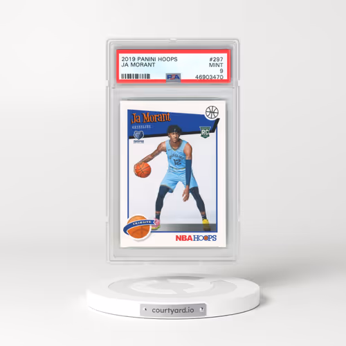 2019 Panini Hoops #297 Ja Morant (PSA 9 MINT)