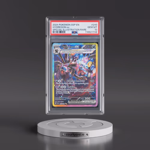 2024 Pokémon Ssp EN-Surging Sparks #240 Hydreigon EX - Holo Special Illustration Rare (PSA 10 GEM MI