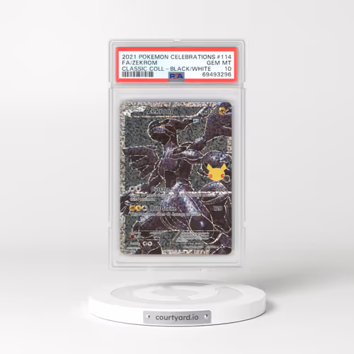 2021 Celebrations - Classic Collection #114 Zekrom - Black & White (PSA 10 GEM MINT)