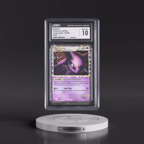 2010 Undaunted #81/90 Espeon - Holo (CGC 10 GEM MINT)