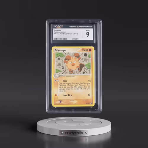 2004 EX Fire Red & Leaf Green #28/112 Primeape (CGC 9 MINT)