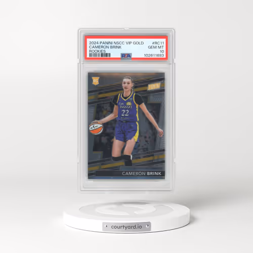 2024 Panini National Sports Collectors Convention VIP Gold Rookies #RC11 Cameron Brink (PSA 10 GEM MINT)