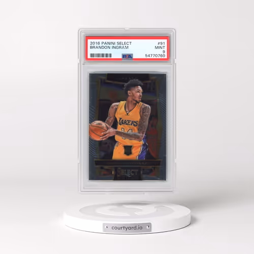 2016 Panini Select #91 Brandon Ingram (PSA 9 MINT)