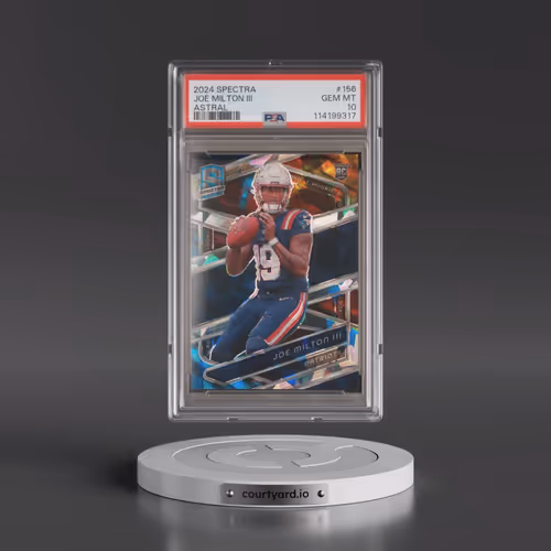 2024 Panini Spectra #156 Joe Milton III - Astral (PSA 10 GEM MINT)