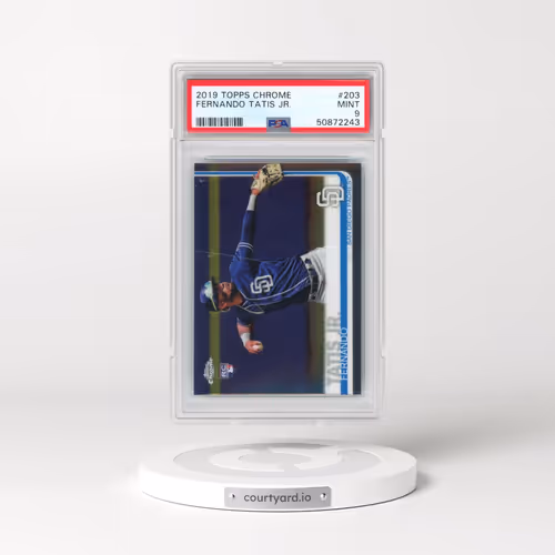 2019 Topps Chrome #203 Fernando Tatis Jr. (PSA 9 MINT)